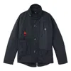 Nike Men's  Stand Collar Training Sports Thermal Cotton Black Jacket