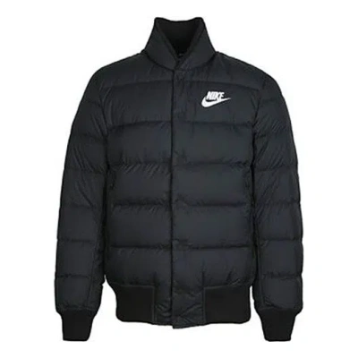 Nike Men's  Stay Warm Sports Down Jacket Black