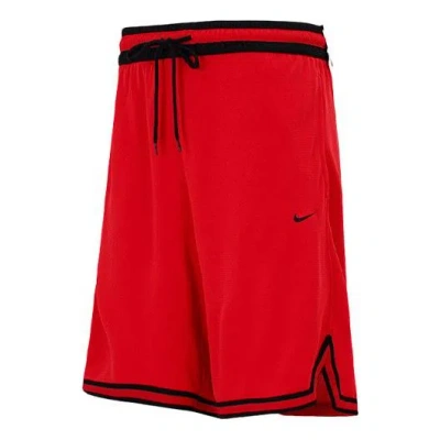Nike Men's  Stripe Lacing Sports Red Shorts