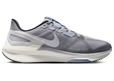 Pre-owned Nike Men's  Structure 25 White Sneakers In Smoke Grey/wolf Grey/sail In Gray