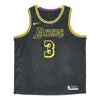 Nike Men's  Sw Fan Edition Lakers Davis No. 3 Casual Sports Basketball Jersey/vest Black
