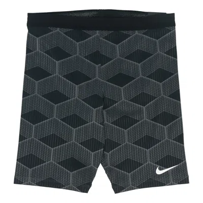 Nike Men's  Team Kenya Aeroswift Logo Tight Contrasting Colors Shorts Black