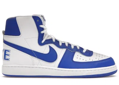Pre-owned Nike Men's  Terminator High Sneakers In White/game Royal