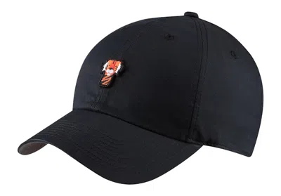 Pre-owned Nike Men's  Tiger Woods Heritage86 Frank Hat In Black/white
