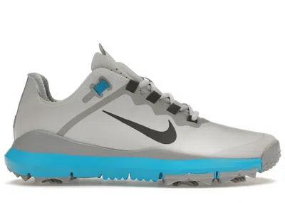 Pre-owned Nike Men's  Tiger Woods Tw '13 Retro Sneakers In Photon Dust/light Smoke Grey/blue Lightning In Multi