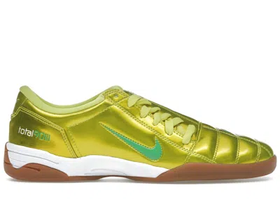 Pre-owned Nike Men's  Total 90 3 Sp Sneakers In Dynamic Yellow/green Spark/gum Medium Brown In Multi