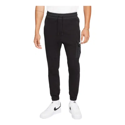 Nike Men's  Training Side Pocket Bundle Feet Sports Pants/trousers/joggers Black