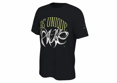 Pre-owned Nike Men's  Victor Wembanyama Be Unique T-shirt In Black