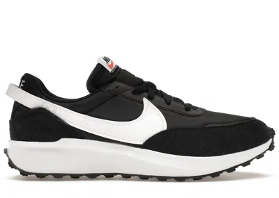 Pre-owned Nike Men's  Waffle Debut Sneakers In Black/white In Multi
