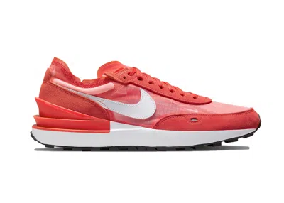 Pre-owned Nike Men's  Waffle One Sneakers In Crimson/white In Multi