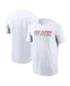 Nike White San Diego Padres 2022 City Connect Wordmark T-shirt In White
