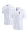 Nike Men's Dri-fit Victory Striped (mlb San Diego Padres) Polo In White