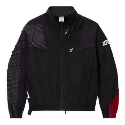Nike Men's  X Acronym Crossover Mens Nrg Cs Woven Jacket Printing Zipper Stand Collar Us Edition Blac