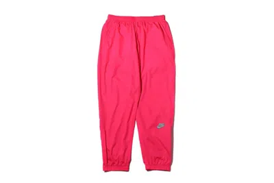 Pre-owned Nike Men's  X Atmos Nrg Vintage Patchwork Track Pant In Pink/hyper Jade