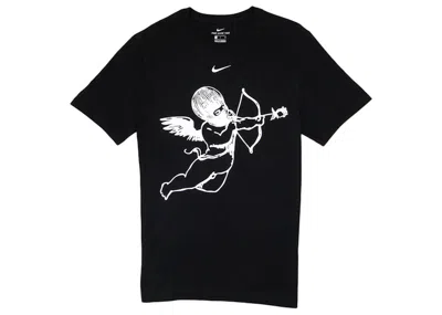 Pre-owned Nike Men's  X Drake Certified Lover Boy Cherub T-shirt In Black