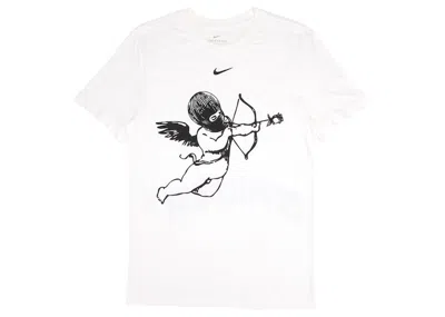 Pre-owned Nike Men's  X Drake Certified Lover Boy Cherub T-shirt In White