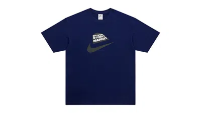 Pre-owned Nike Men's  X Dsm Dover Street Market T-shirt In Navy Blue