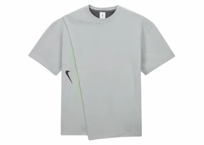 Pre-owned Nike Men's  X Feng Chen Wang Pro Tshirt/dark In Grey/dark Grey