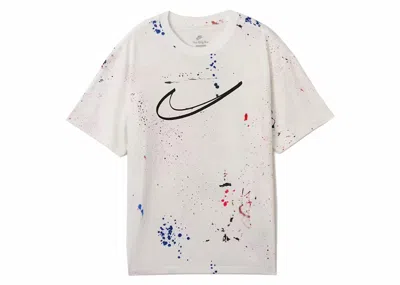 Pre-owned Nike Men's  X Futura Breaking Max90 T-shirt (asia Sizing) In White