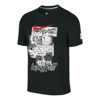 Nike Men's  X Lpl Crossover League Black T-shirt