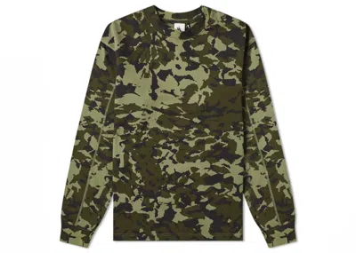 Pre-owned Nike Men's  X Mmw Printed Long Sleeve Aop Tee Shirt In