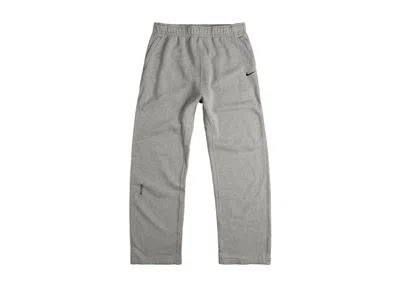 Pre-owned Nike Men's  X Nocta Cs Open Hem Sweatpant In Dark Heather Grey In Gray