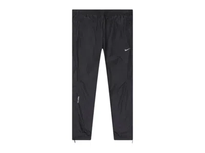 Pre-owned Nike Men's  X Nocta Drake Northstar Nylon Track Pants In Anthracite Grey In Gray