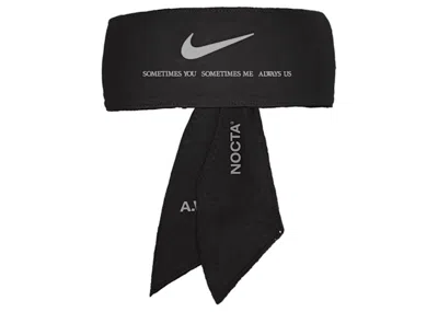 Pre-owned Nike Men's  X Nocta El Chico Head Tie In Black