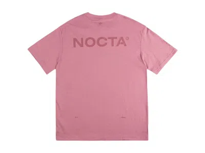Pre-owned Nike Men's  X Nocta Max 90 T-shirt In Elemental Pink/desert Berry