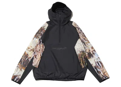 Pre-owned Nike Men's  X Nocta Running Jacket (asia Sizing)in Black/baroque Brown