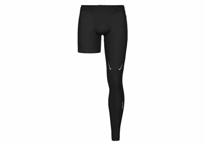 Pre-owned Nike Men's  X Nocta Single Left Leg Tights In Black
