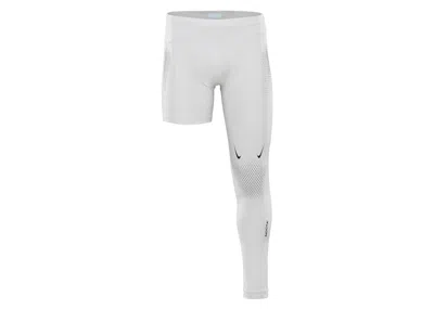 Pre-owned Nike Men's  X Nocta Single Left Leg Tights In White