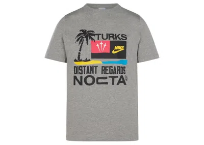 Pre-owned Nike Men's  X Nocta Souvenir Cactus T-shirt In Grey