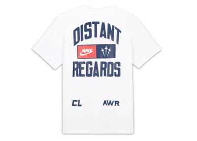Pre-owned Nike Men's  X Nocta Souvenir Cactus T-shirt In White
