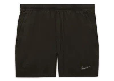 Pre-owned Nike Men's  X Nocta Swarovski Shorts In Dark Khaki (asia Sizing)