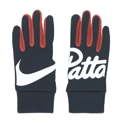 Pre-owned Nike Men's  X Patta Nsw Gloves In Dark Obsidian