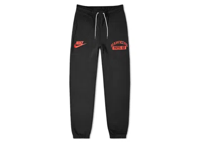 Pre-owned Nike Men's  X Stranger Things Sweatpants In Black/red In Multi