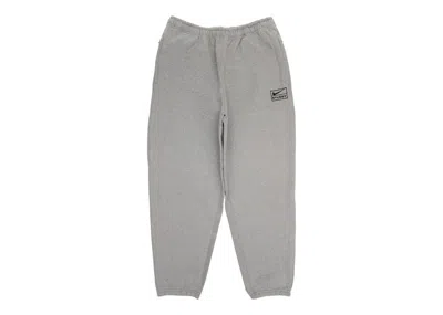 Pre-owned Nike Men's  X Stussy Sweatpants (2022) In Grey In Gray