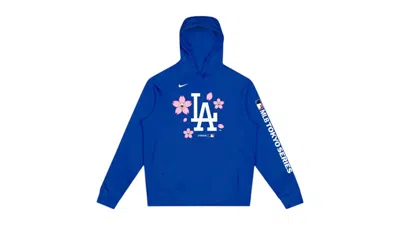 Pre-owned Nike Men's  X Takashi Murakami X Mlb World Tour Tokyo Series 2025 Dodgers Hoodie In Blue