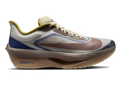 Pre-owned Nike Men's  Zoom Fly 6 Premium Sneakers In Light Bone/cave Stone/blue Void In Multi