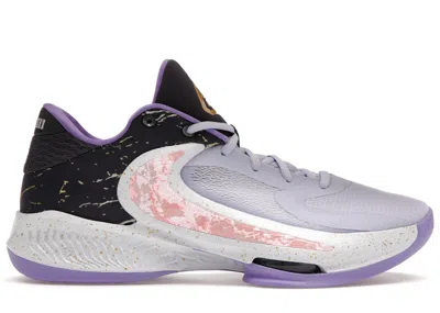 Pre-owned Nike Men's  Zoom Freak 4 Allstar Sneakers In Oxygen Purple/space Purple/gridiron