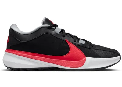 Pre-owned Nike Men's  Zoom Freak 5 Double Trouble Sneakers In Black/pure Platinum/wolf Grey