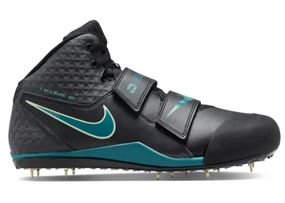 Pre-owned Nike Men's  Zoom Javelin Elite 3 Bright Spruce Sneakers In Black/electric Algae/vapor Green