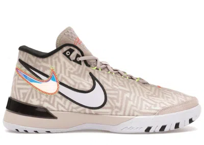 Pre-owned Nike Men's  Zoom Lebron Nxxt Genisus Sneakers In Platinum Violet/black/grand Purple In Multi