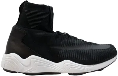 Pre-owned Nike Men's  Zoom Mercurial 11 Flyknit Sneakers In Black/white