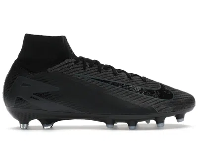 Pre-owned Nike Men's  Zoom Mercurial Superfly 10 Elite Ag Shadow Pack Sneakers In Black/deep Jungle