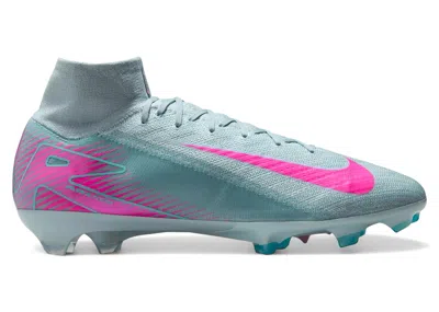 Pre-owned Nike Men's  Zoom Mercurial Superfly 10 Elite Fg Prism Pack Sneakers In Ocean Cube/pink Blast In Multi