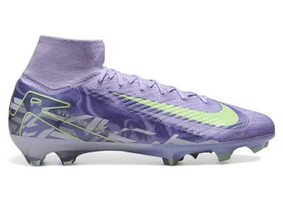 Pre-owned Nike Men's  Zoom Mercurial Superfly 10 Elite Fg United Pack Sneakers In Purple Agate/barely Volt In Multi