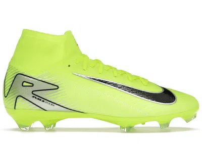 Pre-owned Nike Men's  Zoom Mercurial Superfly 10 Pro Fg Mad Age Pack Sneakers In Volt/black In Multi