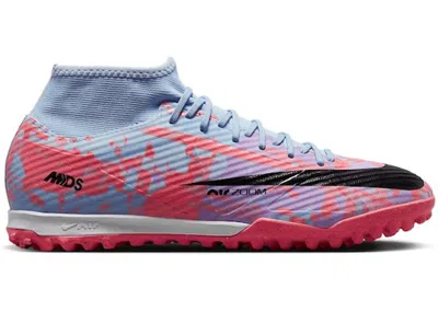 Pre-owned Nike Men's  Zoom Mercurial Superfly 9 Academy Tf Dream Speed Sneakers In Cobalt Blue Bliss/fuchsia Dr In Multi